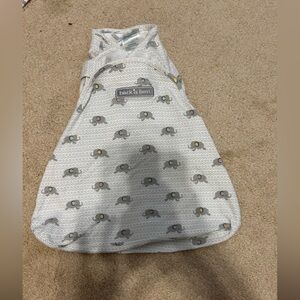 Halo Kids Pajamas Sleep Sack - Gray Elephant Pattern